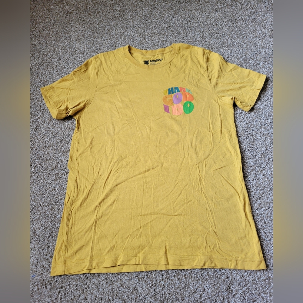 Lauren Daigle Thank God I do Yellow Worship Tee Size Large